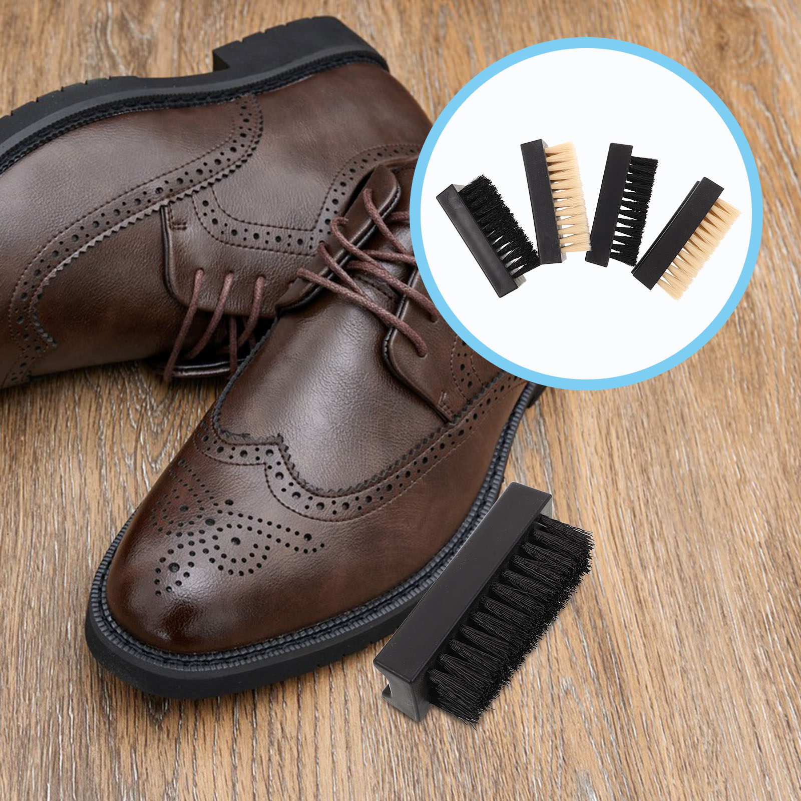 Sneaker Care Clean - مجموعة فرش تنظيف الأحذية متعددة الوظائف
