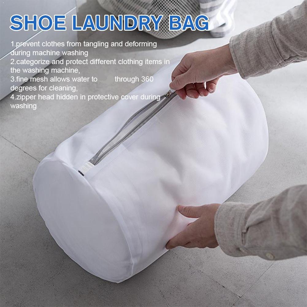 Sneaker Care Laundry - حقيبة غسيل شبكية دقيقة للعناية بالملابس،