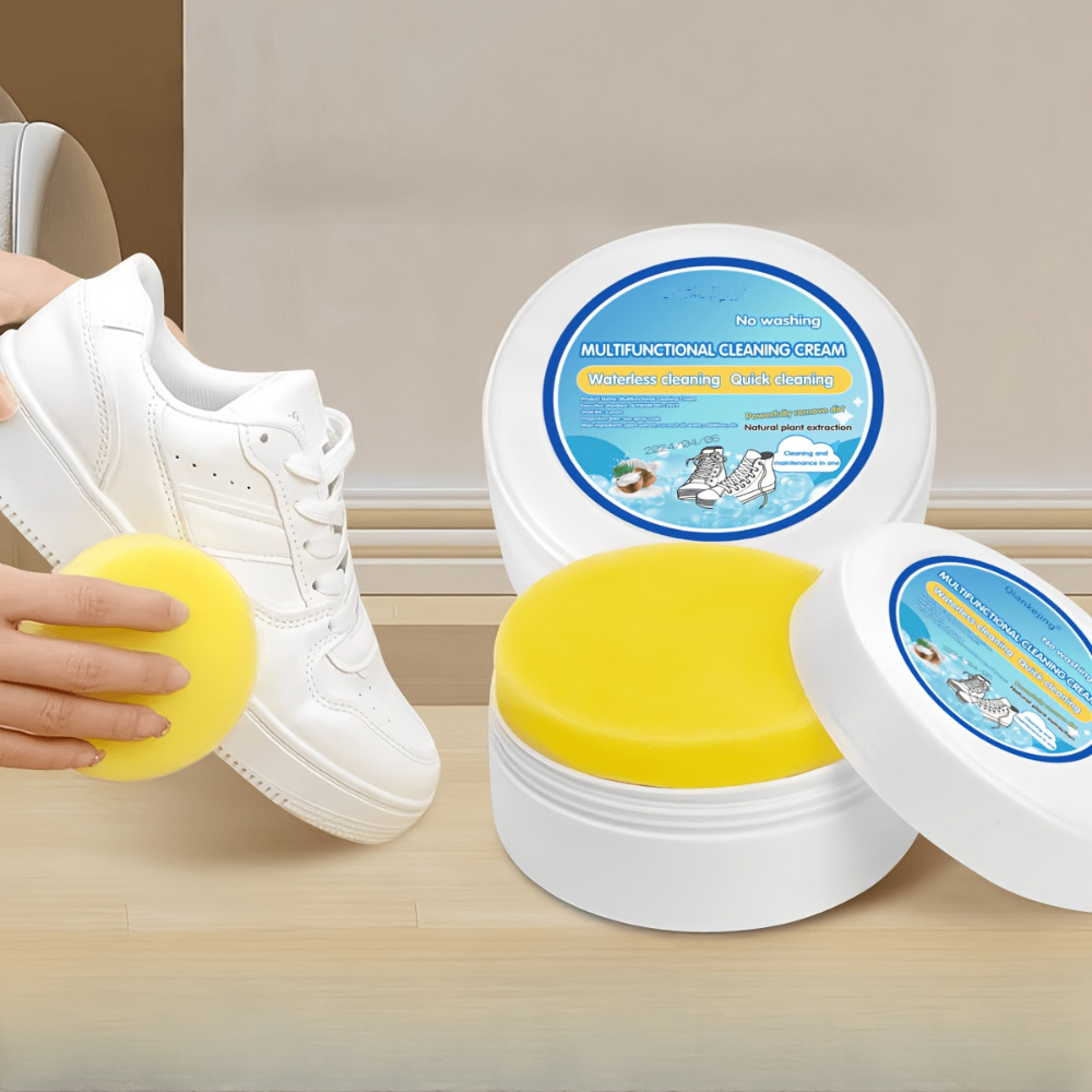 كريم تنظيف الأحذية البيضاء - م - مراجعة Sneaker Care Clean وسعره