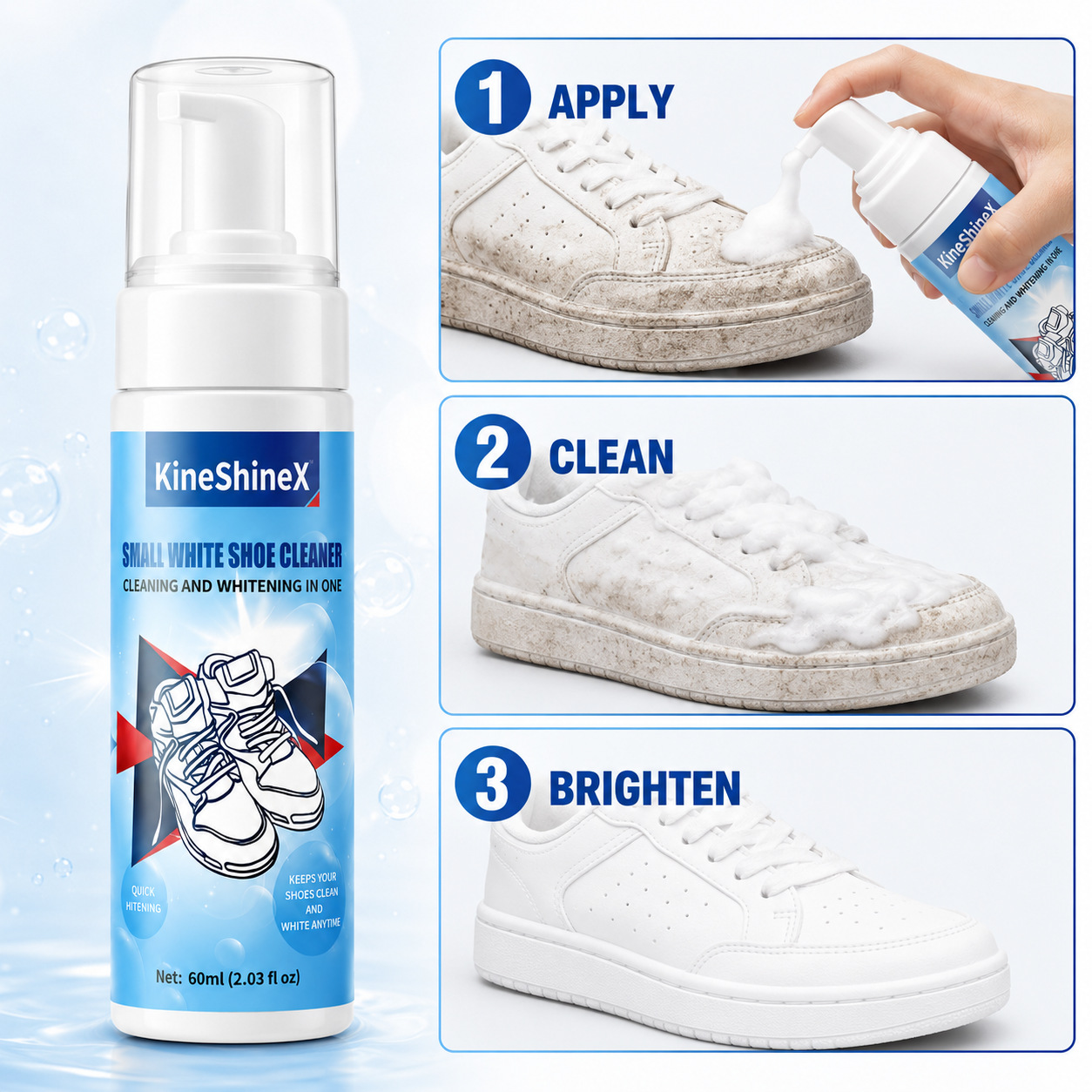 مجموعة تنظيف الأحذية من جيهين، - مراجعة Sneaker Care Products وسعره