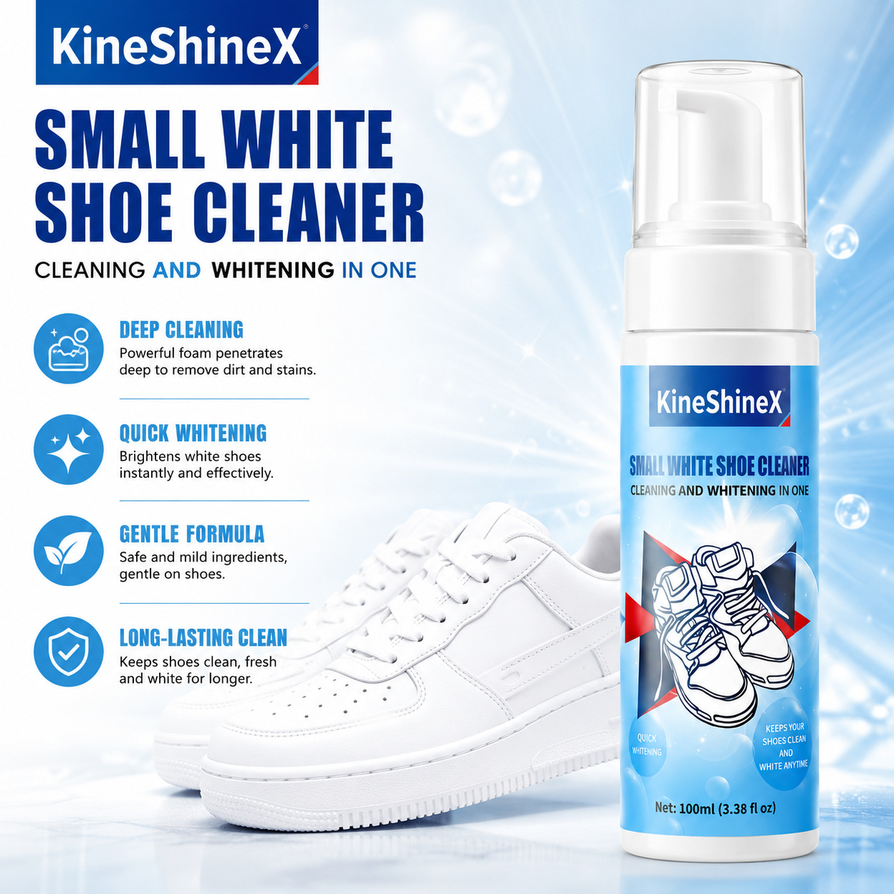 مجموعة تنظيف الأحذية من جيهين، - مراجعة Sneaker Care Products وسعره