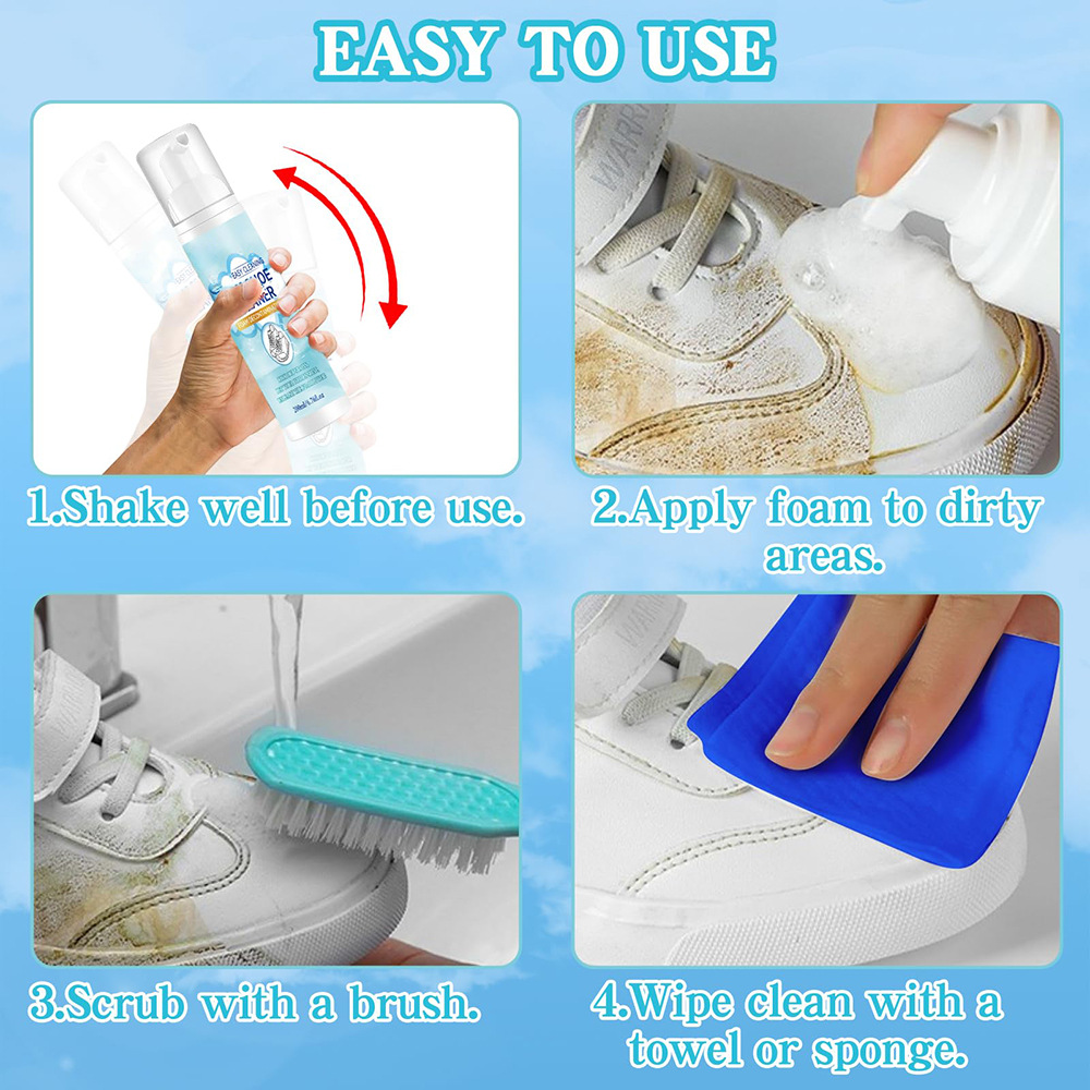 مجموعة تنظيف الأحذية، منظف الأ - مراجعة Sneaker Care Products وسعره
